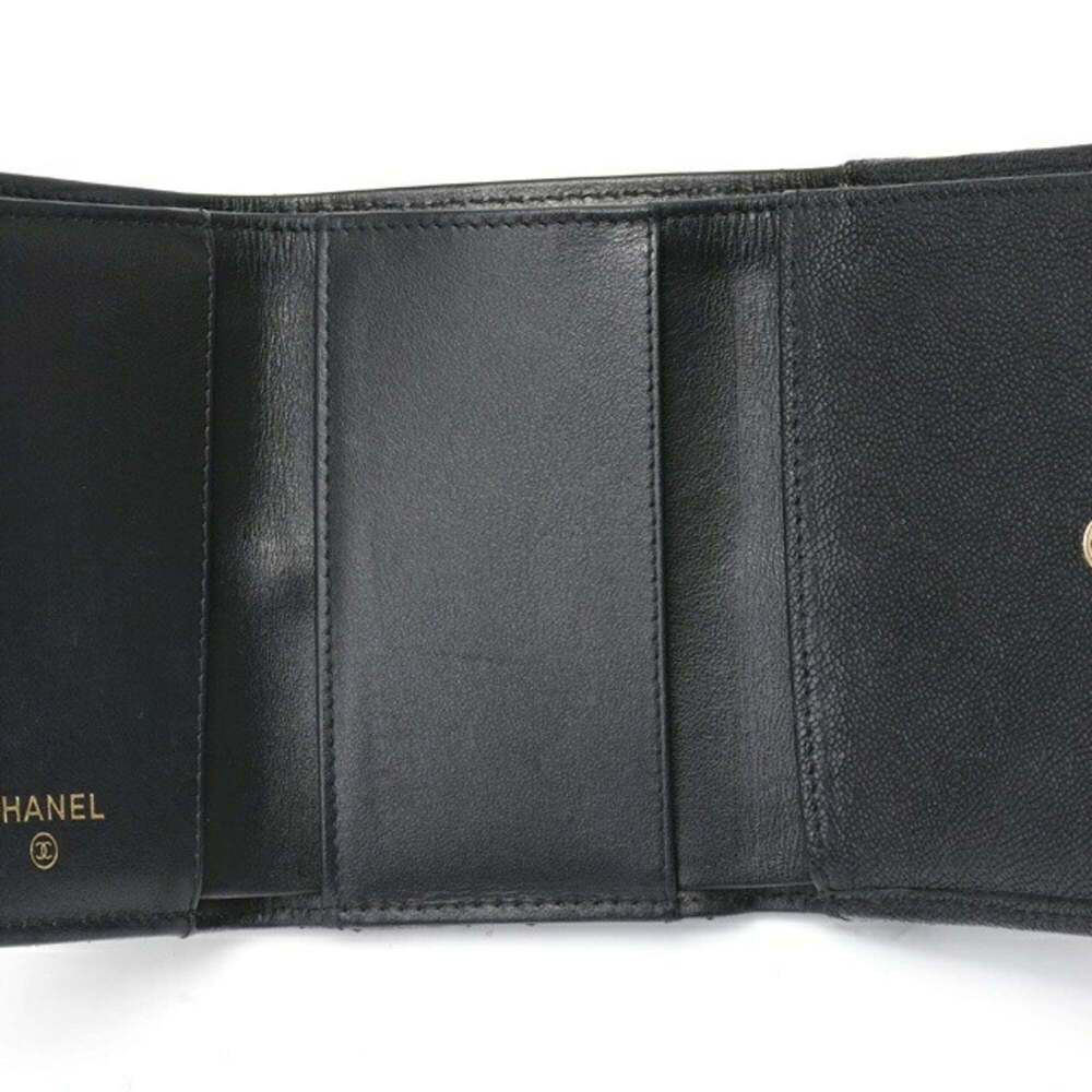 CHANEL Black Caviar Leather Wallet - Picture 6 of 10